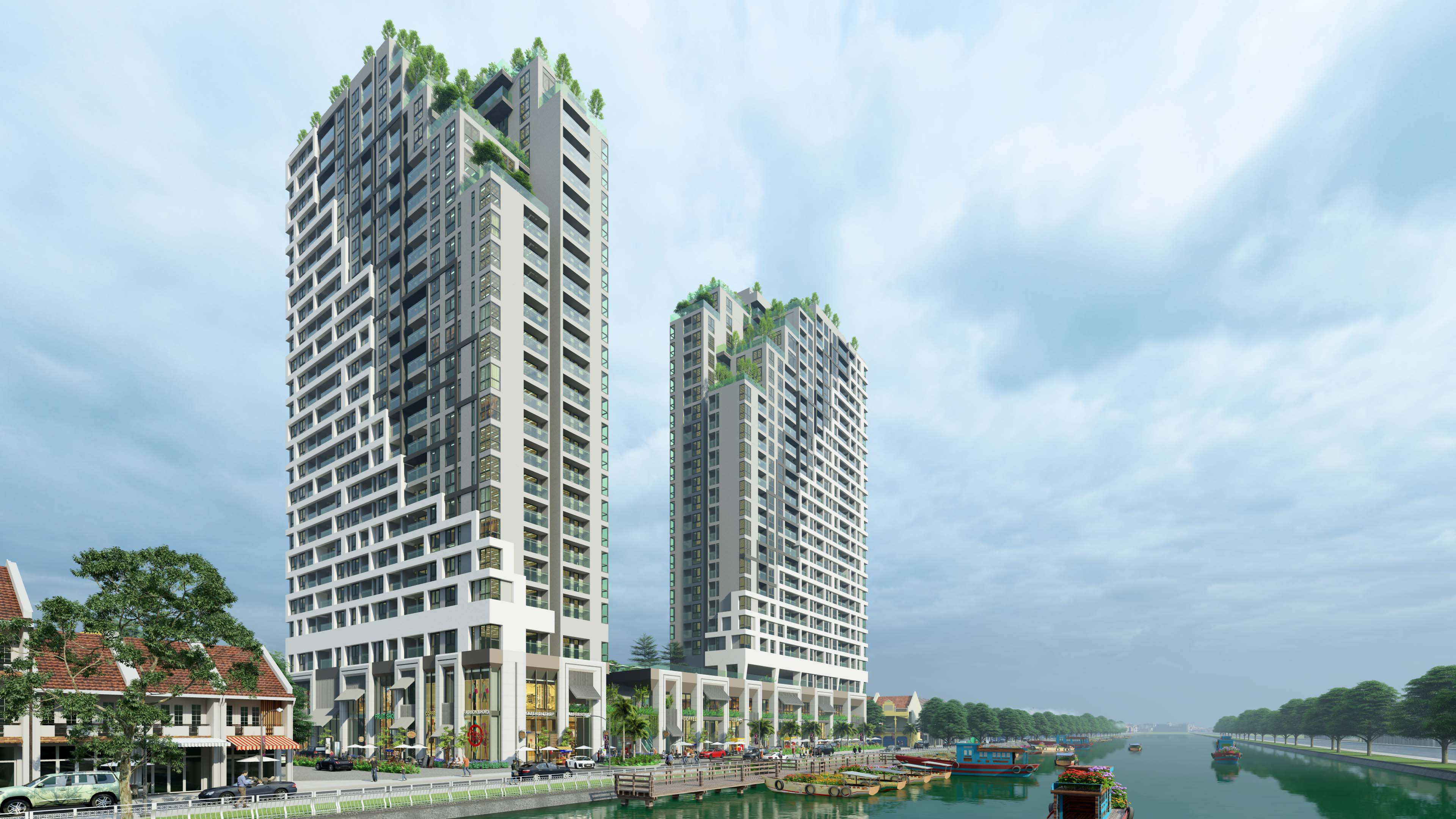D-Aqua Apartments and Commercial High-rise Building - 3